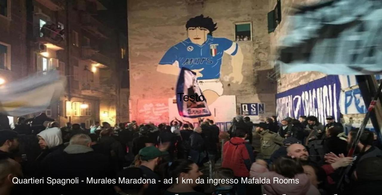 Mafalda - Napoli Rooms Экстерьер фото